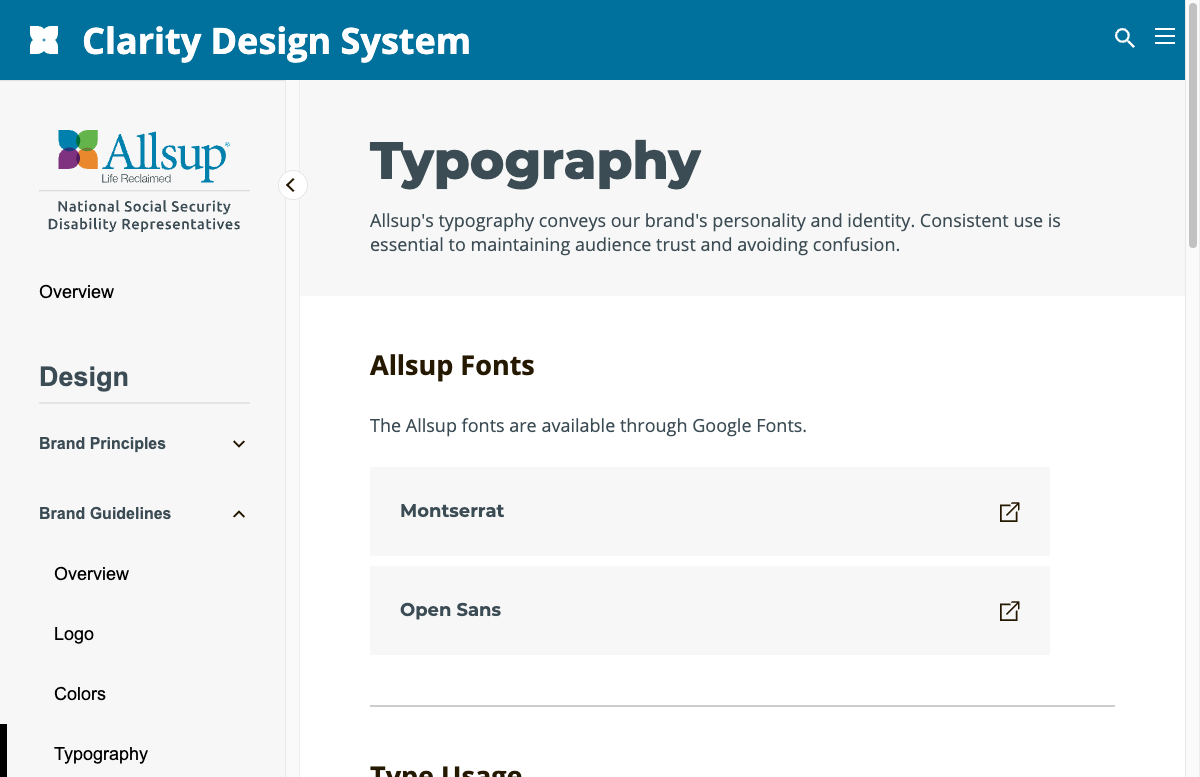 Typography Guidelines