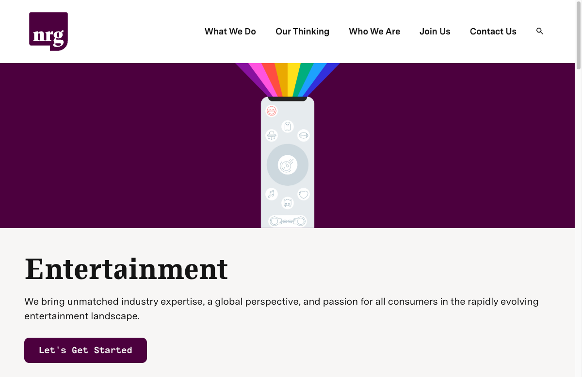 Entertainment Industry Page