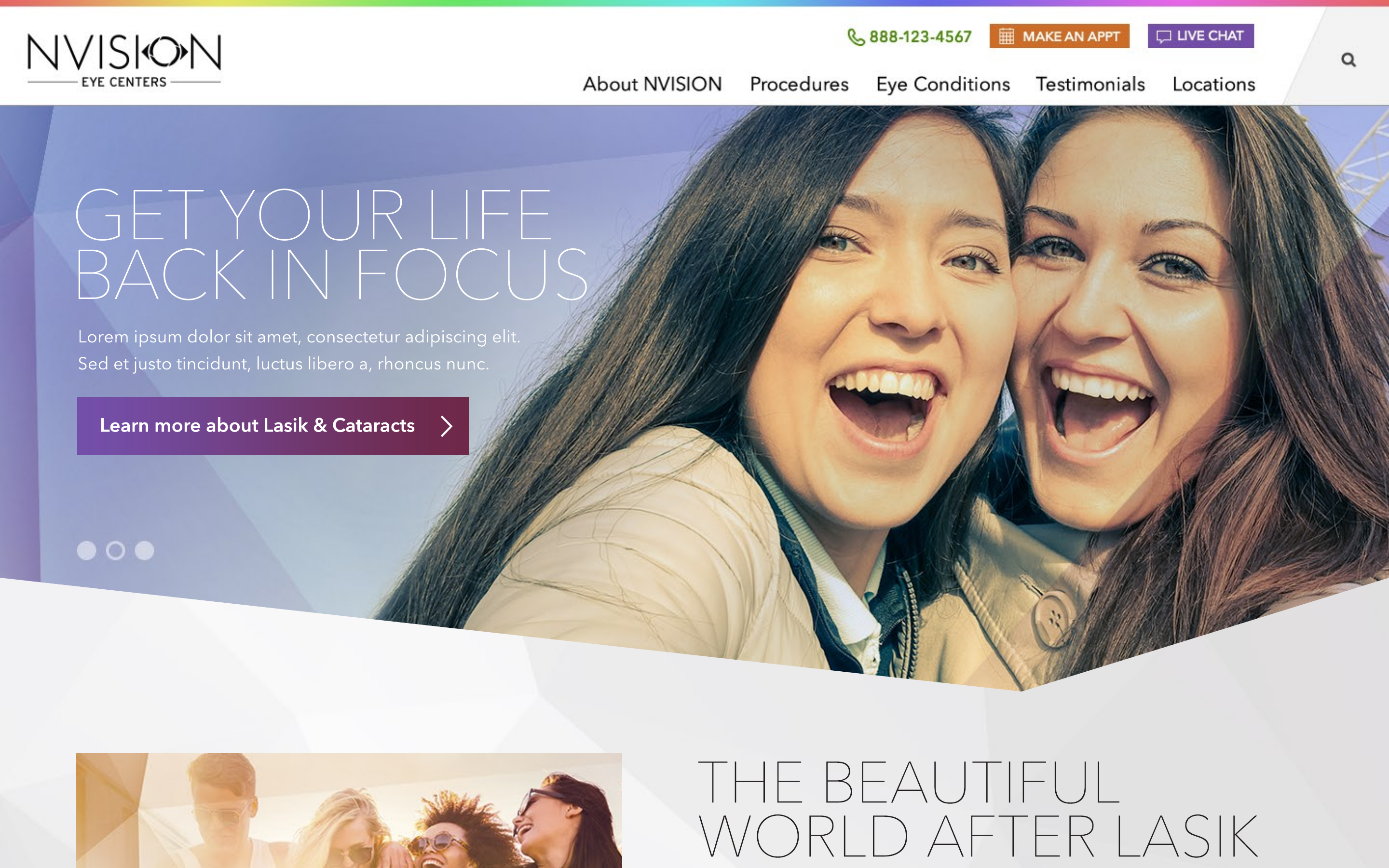 Design: Homepage