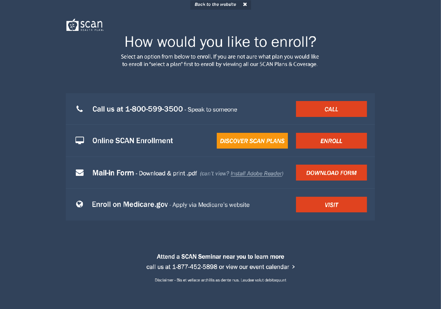 Design: Enrollment Paths