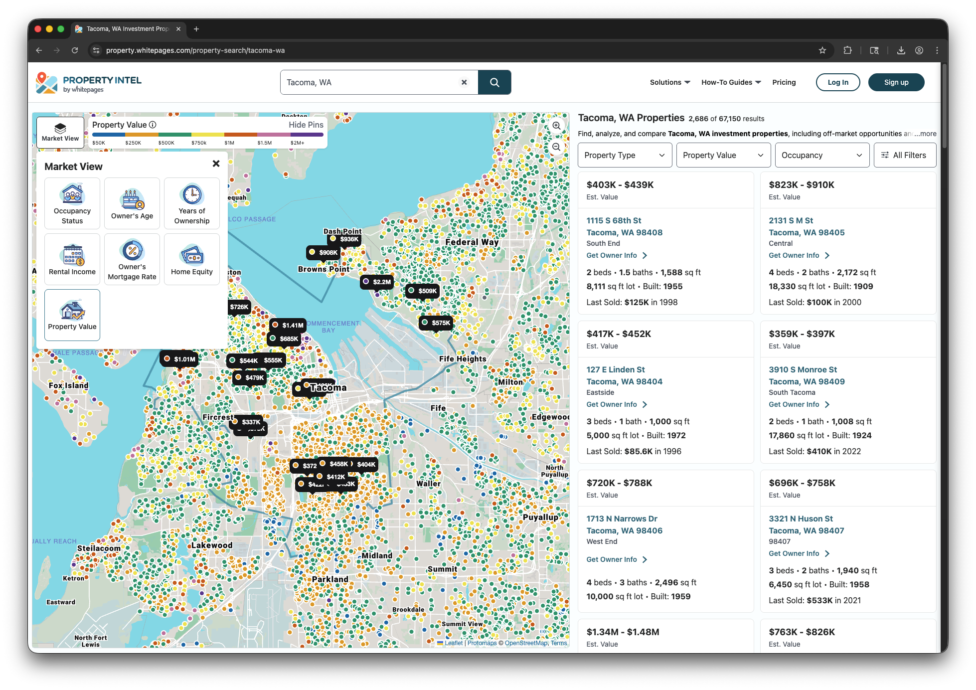 Property Intel Interactive Map